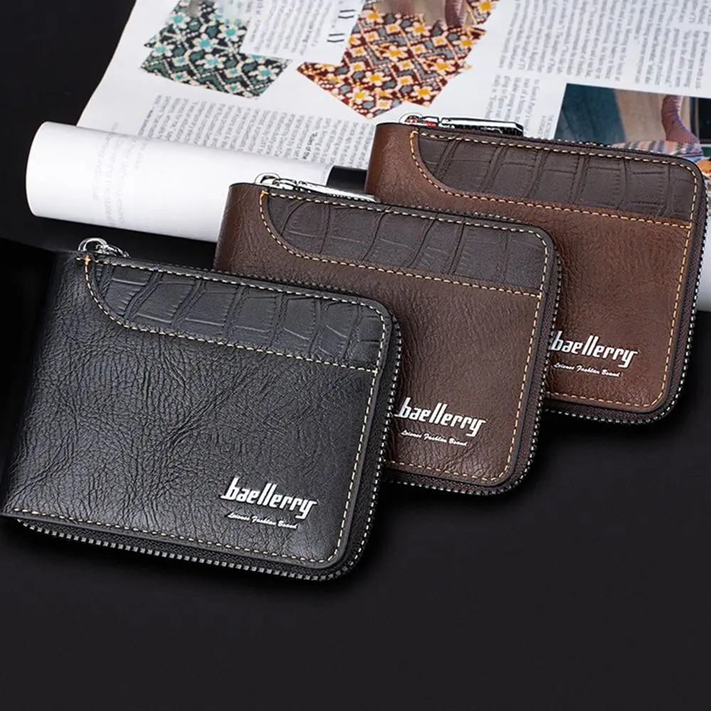 Multi-position 2 Fold Purse Fashion Leisure Large Capacity Men's Zipper Wallet Wear-resistant Retro Male Leather Purse Male
Multi-position 2 Fold Purse Fashion Leisure Large Capacity Men's Zipper Wallet Wear-resistant Retro Male Leather Purse Male