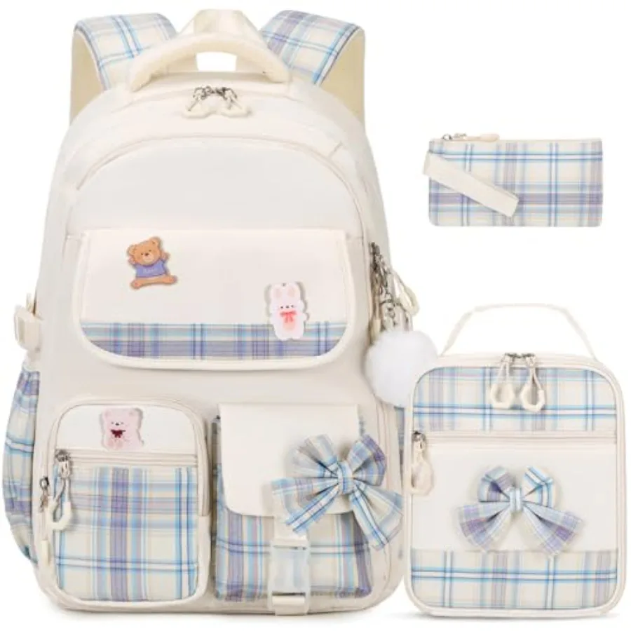 Girls Backpack - 3PCS Backpack for Girls Cute School Backpacks for Kindergarten Elementary Preschool Middle School Bags with Lu
Girls Backpack - 3PCS Backpack for Girls Cute School Backpacks for Kindergarten Elementary Preschool Middle School Bags with Lu