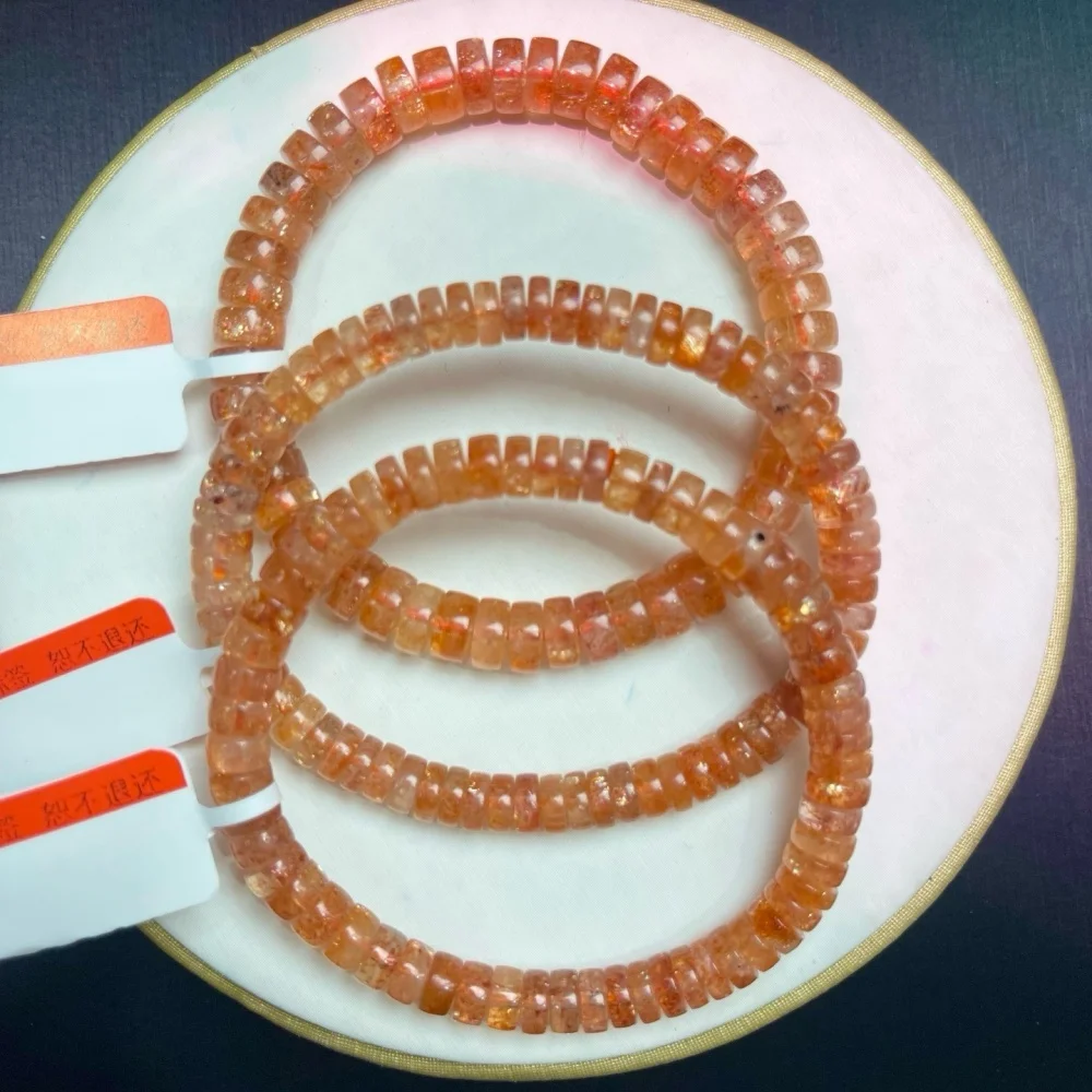 6mm Natural Sunstone Bead Bracelet Healing Crystal Charm Bracelets for Women Energy Jewelry Gift 1PCS
6mm Natural Sunstone Bead Bracelet Healing Crystal Charm Bracelets for Women Energy Jewelry Gift 1PCS