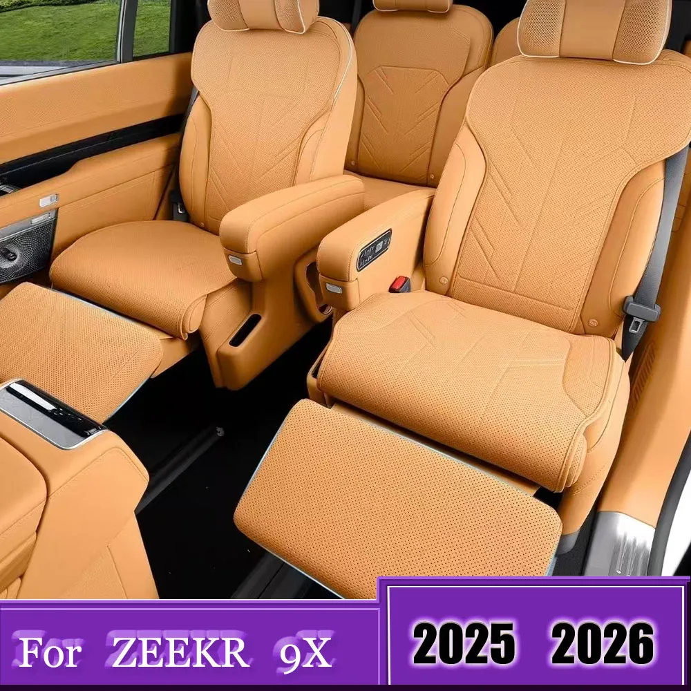 For ZEEKR 9X 2025 2026 Universal Car Seat Cushion All Seasons Nappa Leather Seat Cover Auto Interior Kit
For ZEEKR 9X 2025 2026 Universal Car Seat Cushion All Seasons Nappa Leather Seat Cover Auto Interior Kit