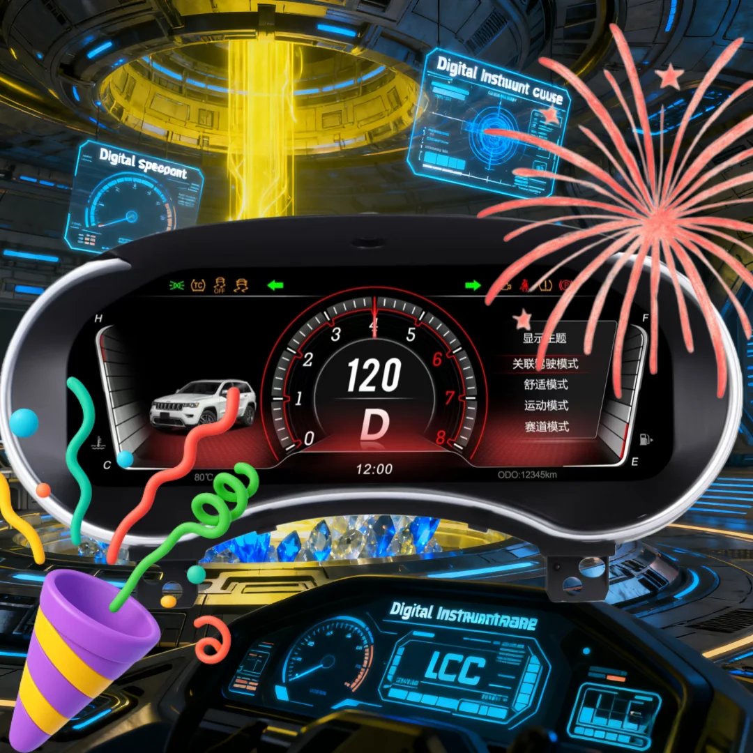 Car Digital Cluster Instrument Dashboard For Dodge Durango 2011~2020 Carplay Panel Virtual Cockpit Speed Meter Display Plug-play
Car Digital Cluster Instrument Dashboard For Dodge Durango 2011~2020 Carplay Panel Virtual Cockpit Speed Meter Display Plug-play
