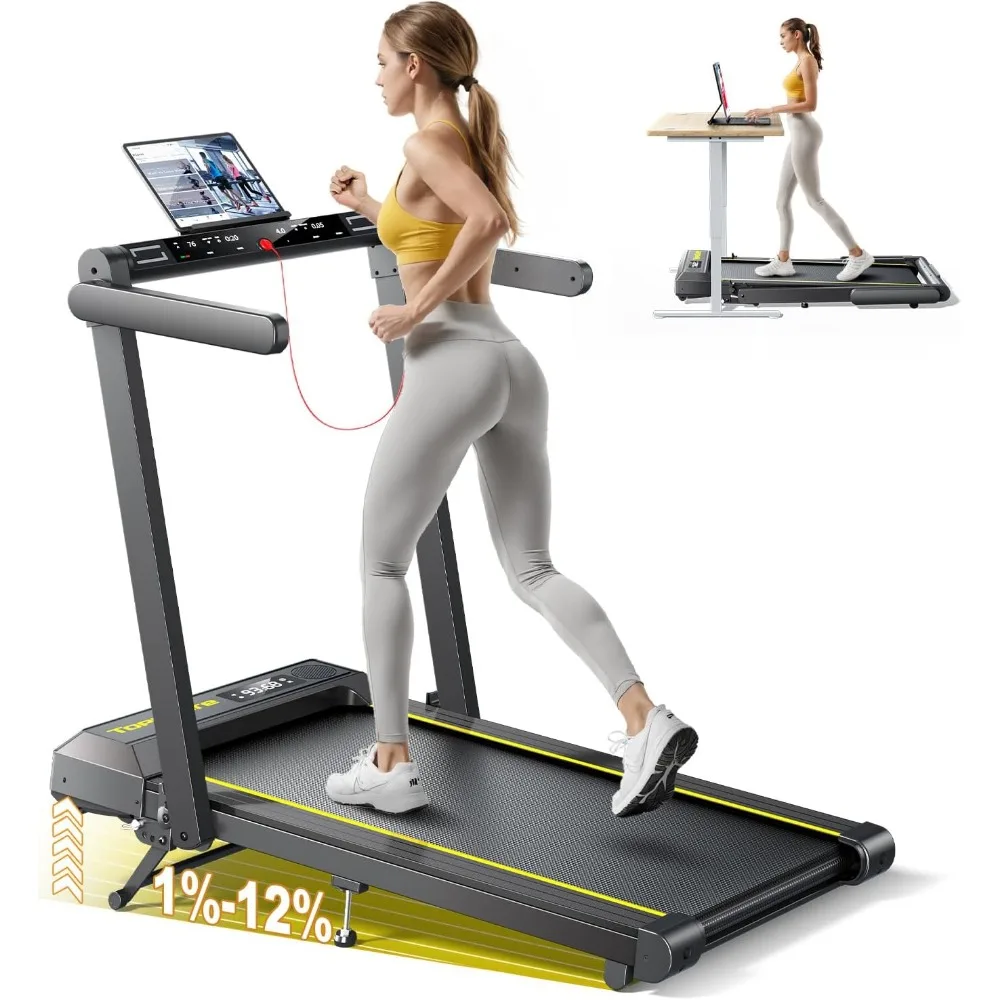 Foldable Walking Treadmill with 12% Incline Handle Bar App Control 0.6 to 10 MPH for Home Office
Foldable Walking Treadmill with 12% Incline Handle Bar App Control 0.6 to 10 MPH for Home Office