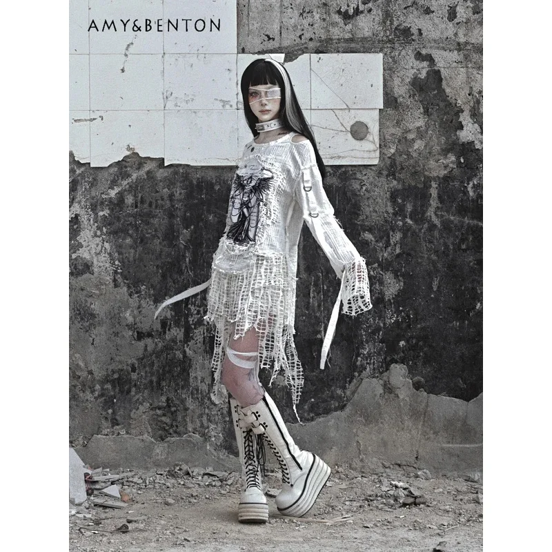 25COSOriginal Harajuku Street Off Shoulder Hollow-out Long-Sleeved Hoodies Women Spring and Summer Punk Subculture Anime Print H
25COSOriginal Harajuku Street Off Shoulder Hollow-out Long-Sleeved Hoodies Women Spring and Summer Punk Subculture Anime Print H