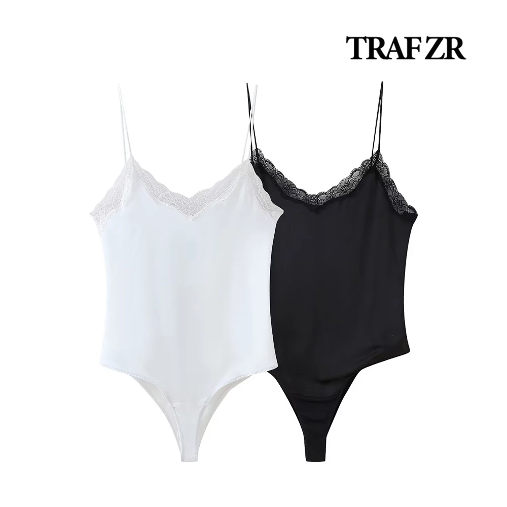 Сексуальные топы TRAF ZR, комбинезоны, кружевные топы на бретельках с милой горловиной, сексуальные летние майки, Элегантные Боди на молнии сбоку для женщин
Сексуальные топы TRAF ZR, комбинезоны, кружевные топы на бретельках с милой горловиной, сексуальные летние майки, Элегантные Боди на молнии сбоку для женщин