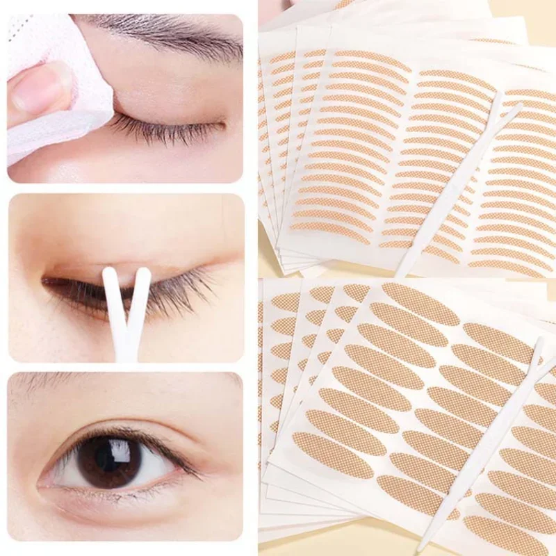 Natural Eye-Lift Mesh-Lace Transparent Invisible Self-adhesive Eyelid Tapes Stickers Women Invisible Double-fold Eyelid Stickers
Natural Eye-Lift Mesh-Lace Transparent Invisible Self-adhesive Eyelid Tapes Stickers Women Invisible Double-fold Eyelid Stickers