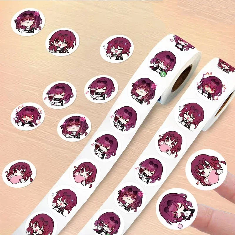New 500Pcs/Roll Game Cartoon Honkai Star Rail Kafka decorative stickers Anime Stickers kids Stationery gift
New 500Pcs/Roll Game Cartoon Honkai Star Rail Kafka decorative stickers Anime Stickers kids Stationery gift