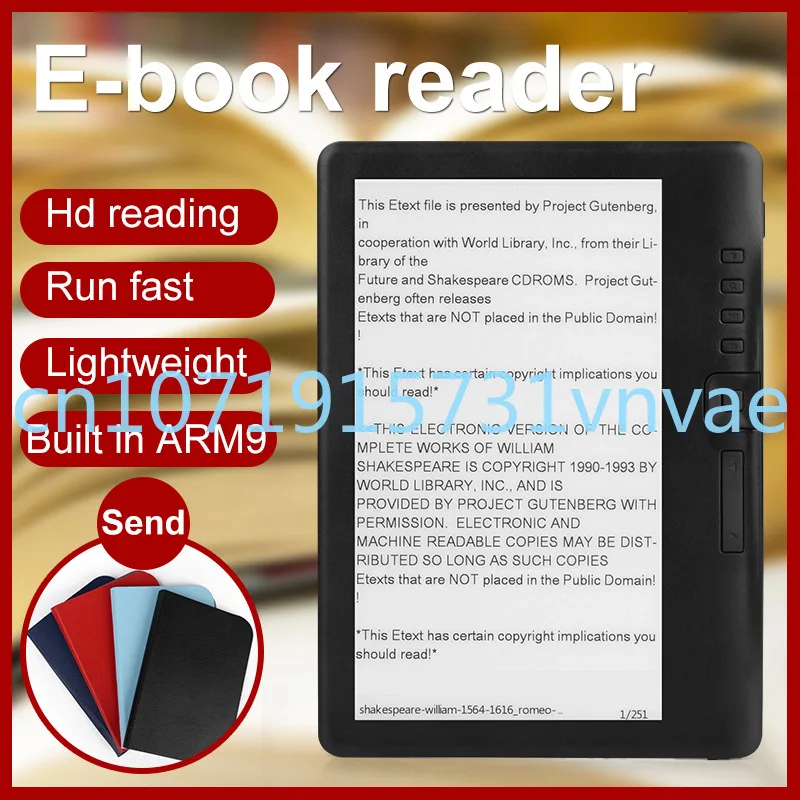 BK7011 BK7019 E-book Reader E-bookReader 7-Inch Color Screen Electric Book Reader
BK7011 BK7019 E-book Reader E-bookReader 7-Inch Color Screen Electric Book Reader