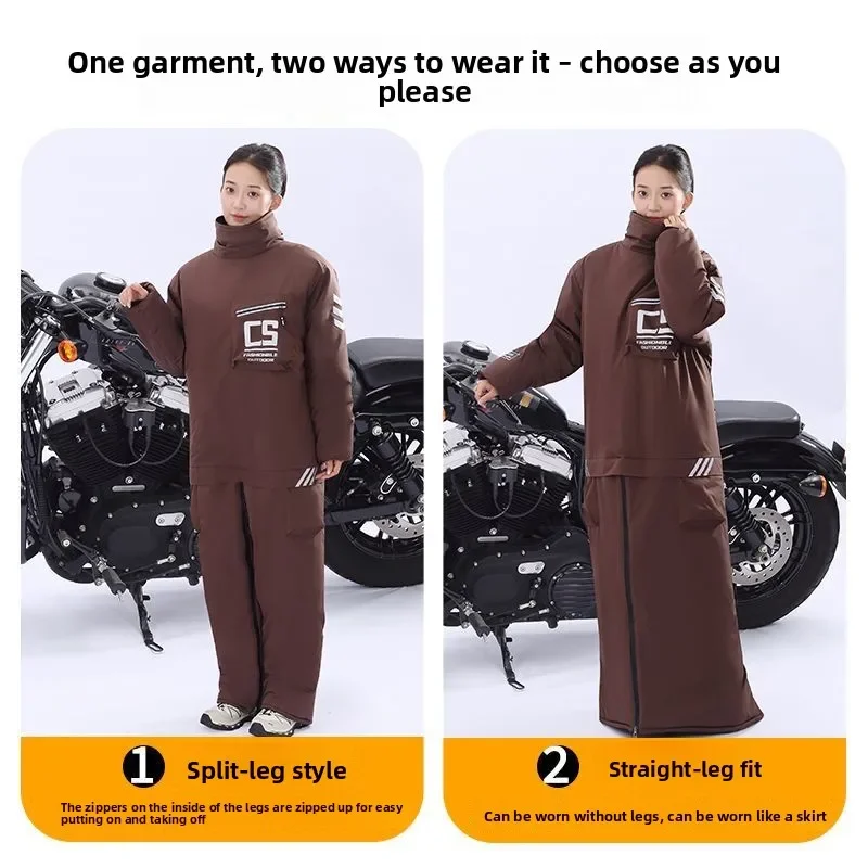 2025 New Outdoor Cycling Jacket Electric Vehicle Windshield Cotton Thickened Waterproof Motorcycle Cold-proof Clothing
2025 New Outdoor Cycling Jacket Electric Vehicle Windshield Cotton Thickened Waterproof Motorcycle Cold-proof Clothing