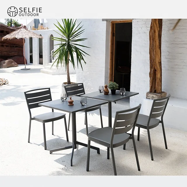 Hotel Furniture Patio Dining Sets Outdoor Tables Steel Coffee Table Foldable Dining Table
Hotel Furniture Patio Dining Sets Outdoor Tables Steel Coffee Table Foldable Dining Table