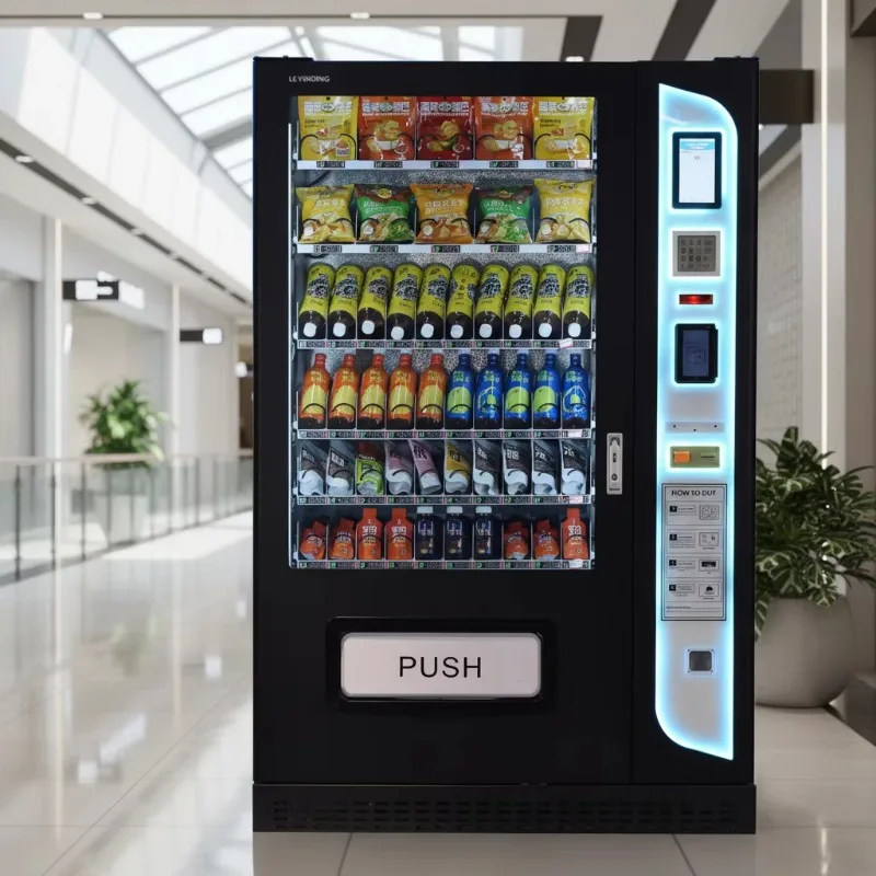 Multi Functional Smart Vending Machine Automated Snack Drink Combo Retail Dispenser Business Vending Kiosk
Multi Functional Smart Vending Machine Automated Snack Drink Combo Retail Dispenser Business Vending Kiosk