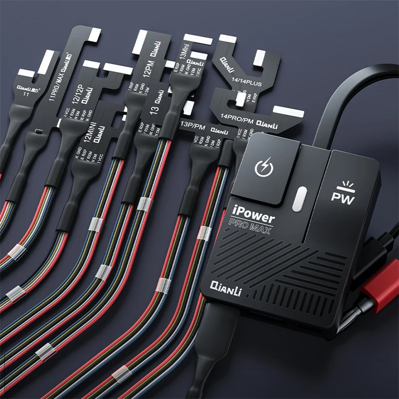 Контроллер источника питания постоянного тока Qianli iPower Pro Max для iPhone 6-14 Series, контроллер загрузки с одной кнопкой, инструмент для ремонта линии загрузки
Контроллер источника питания постоянного тока Qianli iPower Pro Max для iPhone 6-14 Series, контроллер загрузки с одной кнопкой, инструмент для ремонта линии загрузки