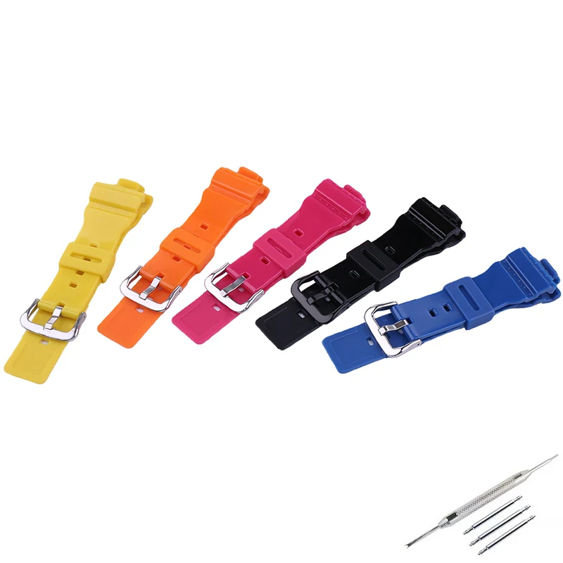Women's Resin watch strap compatible for Casio BABY-G Bright Glossy watch band BA-110 111 112 100 120 5538 rubber wristband 14mm
Women's Resin watch strap compatible for Casio BABY-G Bright Glossy watch band BA-110 111 112 100 120 5538 rubber wristband 14mm