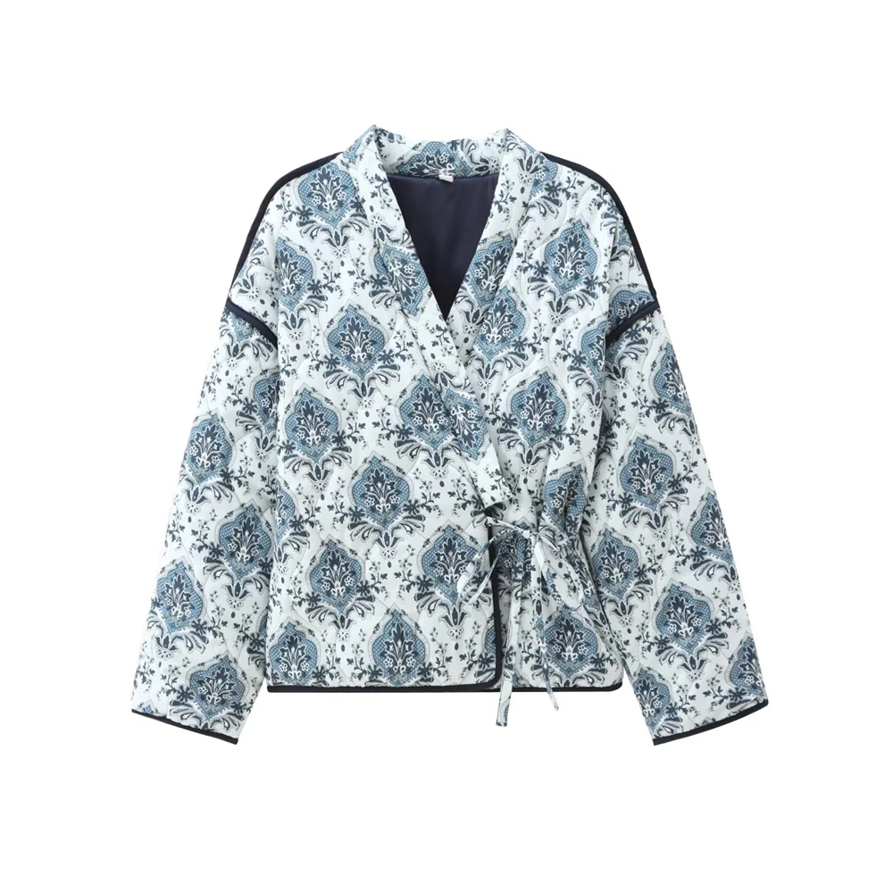 BM&MD&ZA2024 autumn and winter women's new fashion simple commuting all-match leisure long-sleeved printed cotton jacket
BM&MD&ZA2024 autumn and winter women's new fashion simple commuting all-match leisure long-sleeved printed cotton jacket