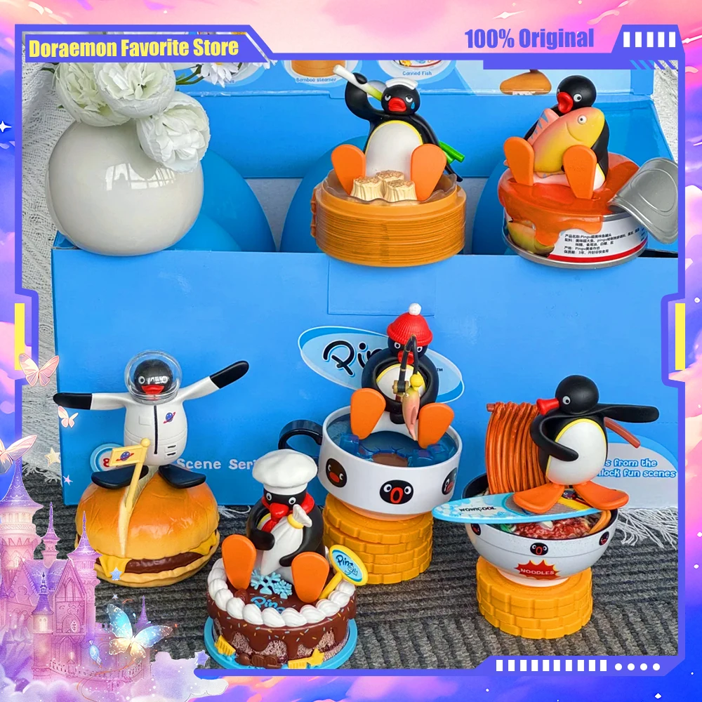 Pingu Curiosities Scenes Series Blind Box Tide Play Ornaments Cute Penguin Doll Miniature Scene Fun Food Theme Decoration Gift
Pingu Curiosities Scenes Series Blind Box Tide Play Ornaments Cute Penguin Doll Miniature Scene Fun Food Theme Decoration Gift