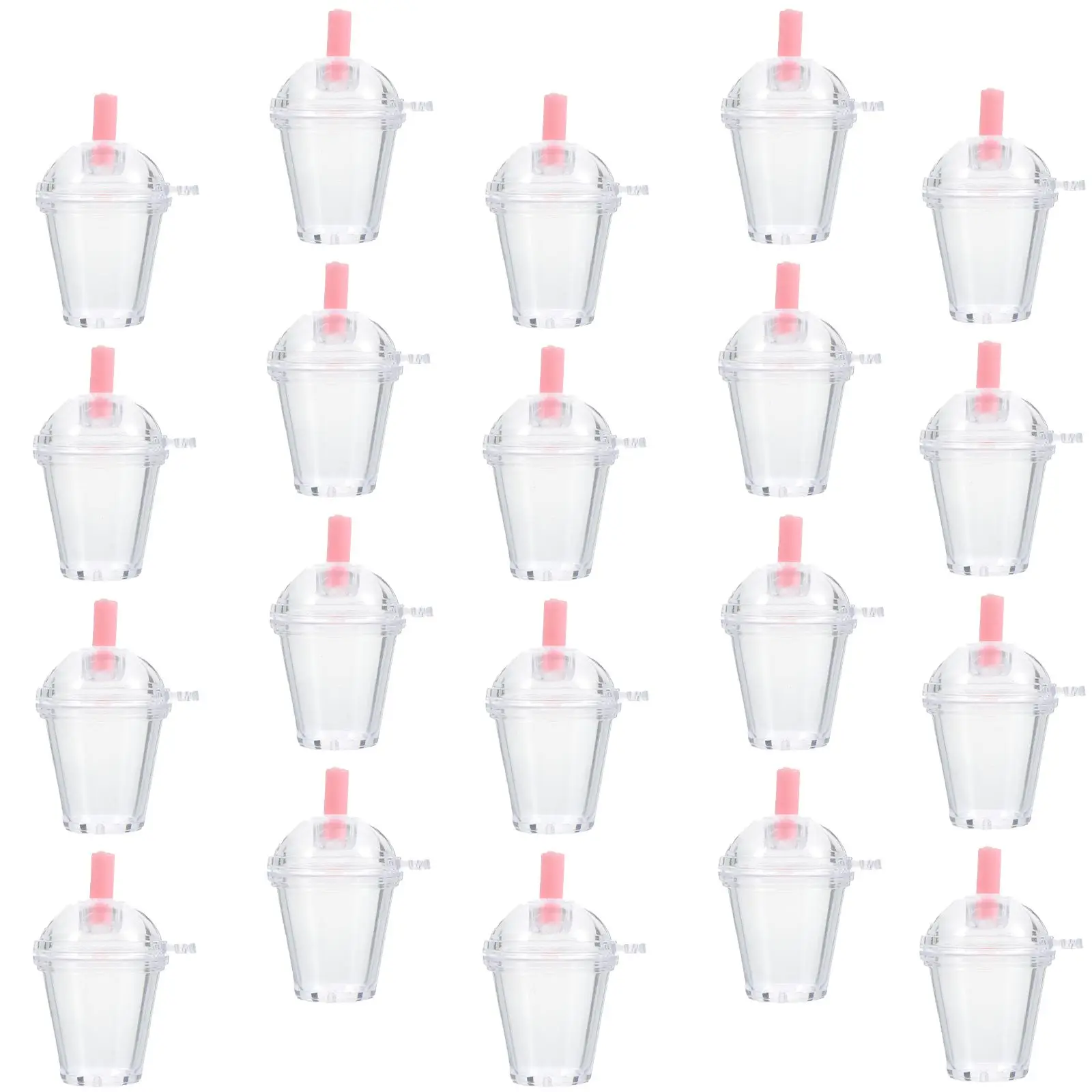 20 Sets Mini Milk Tea Cup 30ml Plastic Miniature Coffee Cups DIY Keychain Resin Crafting Earrings Random Straw Color Toy
20 Sets Mini Milk Tea Cup 30ml Plastic Miniature Coffee Cups DIY Keychain Resin Crafting Earrings Random Straw Color Toy