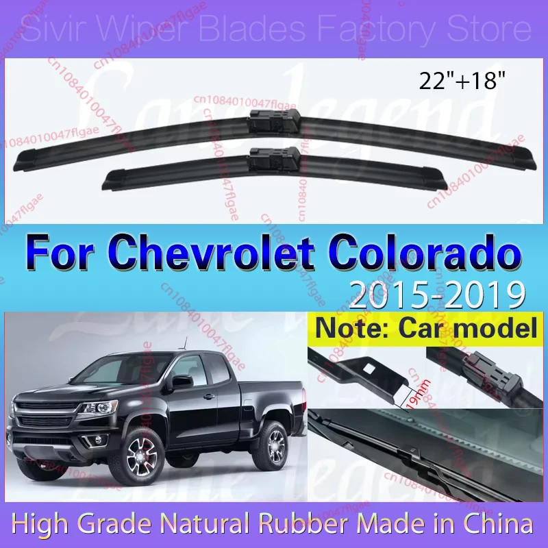 Car Wiper Blades For Chevrolet Colorado 2015 2016 2017 2018 2019 Front Window Windshield Windscreen Brushes Accessories 22"+18"
Car Wiper Blades For Chevrolet Colorado 2015 2016 2017 2018 2019 Front Window Windshield Windscreen Brushes Accessories 22"+18"