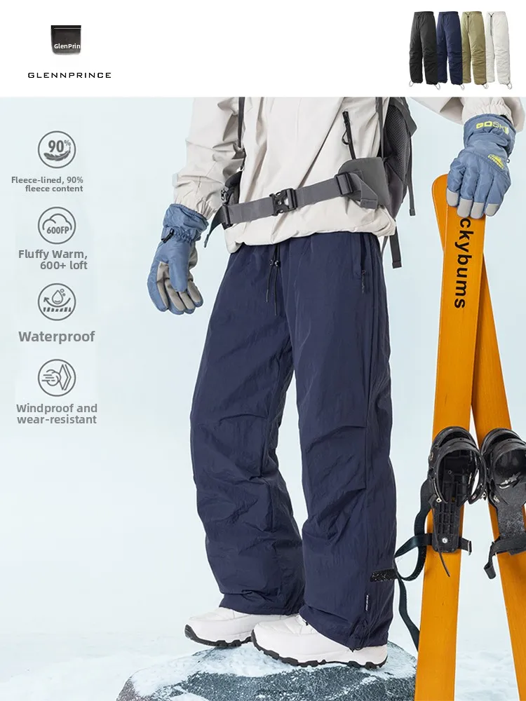 Мужские зимние прямые брюки GPstudio для активного отдыха, теплые, ветрозащитные, водоотталкивающие, свободного кроя, рабочие брюки, молодежный стиль
Мужские зимние прямые брюки GPstudio для активного отдыха, теплые, ветрозащитные, водоотталкивающие, свободного кроя, рабочие брюки, молодежный стиль