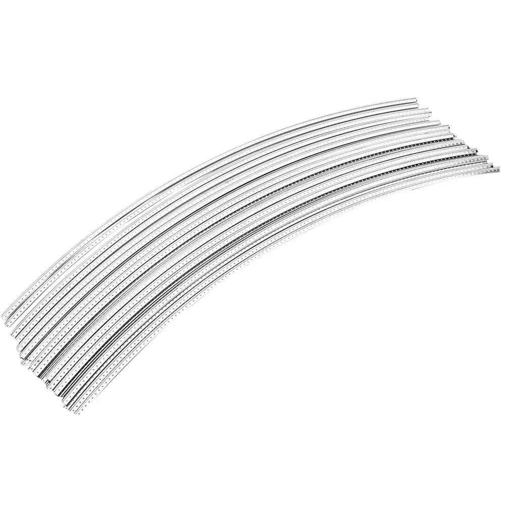 20 Pcs Frets Guitar Wire Assortment for Bass Set Durable Fretwire Metal Classical Parts Replacement 
20 Pcs Frets Guitar Wire Assortment for Bass Set Durable Fretwire Metal Classical Parts Replacement