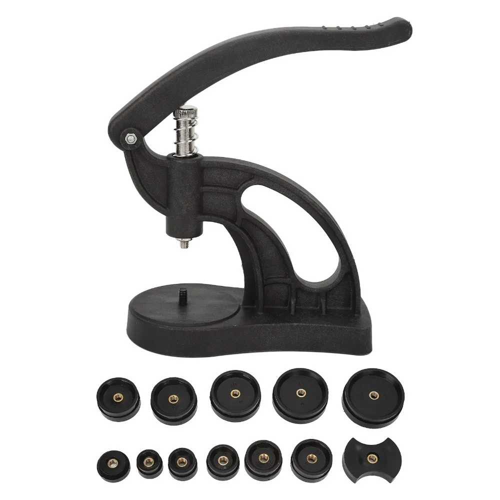 Desktop type Watch Press Tool Manual operation Labor-saving Case Compressor Compact structure Plastic material
Desktop type Watch Press Tool Manual operation Labor-saving Case Compressor Compact structure Plastic material