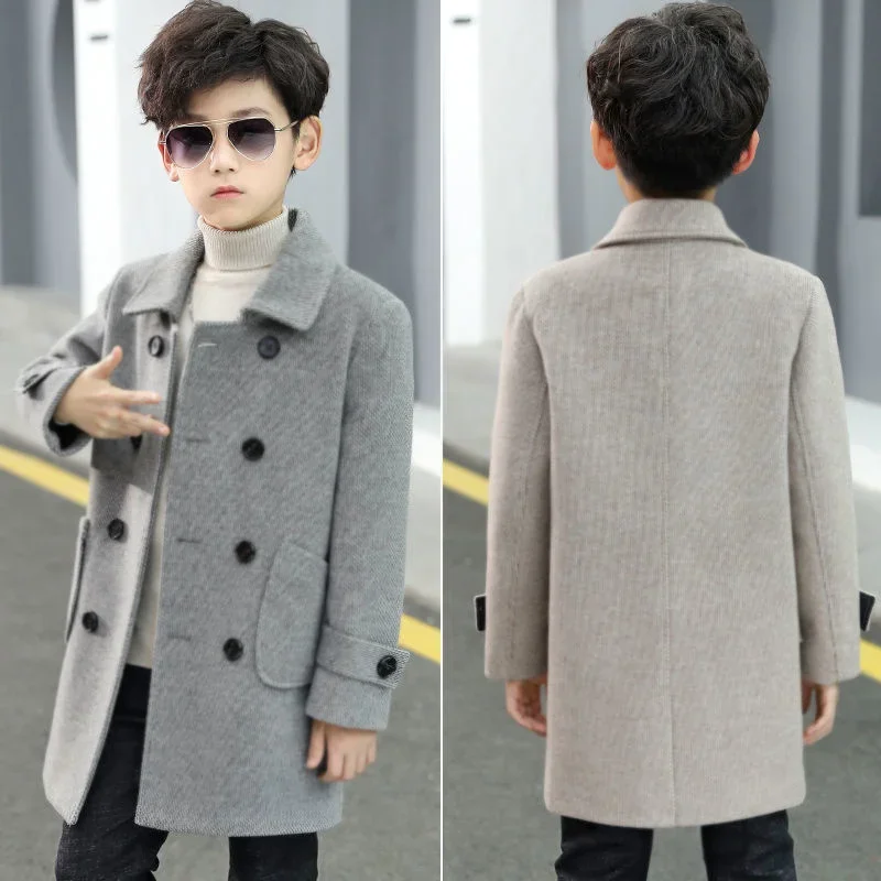 Girls Wool Coat Jacket Outerwear 2023 Solid Thicken Plus Velvet Winter Autumn Cotton Children's Clothing
Girls Wool Coat Jacket Outerwear 2023 Solid Thicken Plus Velvet Winter Autumn Cotton Children's Clothing