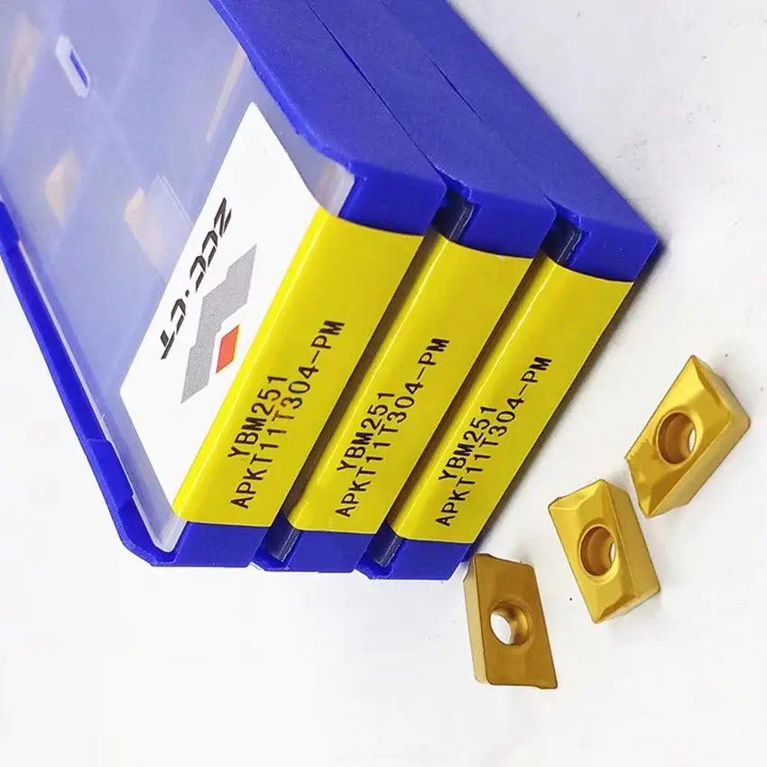 ZCC.CT APKT11T304-PM YBM251/APKT11T308-PM YBM251/APKT11T312-PM YBM251/APKT11T316-PM YBM251 CNC carbide inserts 10pcs/box
ZCC.CT APKT11T304-PM YBM251/APKT11T308-PM YBM251/APKT11T312-PM YBM251/APKT11T316-PM YBM251 CNC carbide inserts 10pcs/box