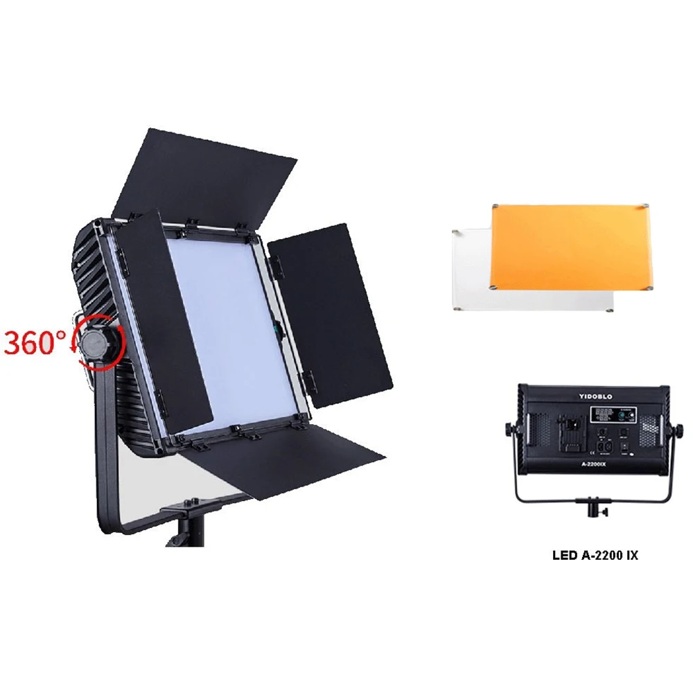 Video Photo Studio Light With Tripod Continuous Lights Yidoblo A-2200IX 5500K Photographic Lighting Photo Shoot 70w Panel Lamp
Video Photo Studio Light With Tripod Continuous Lights Yidoblo A-2200IX 5500K Photographic Lighting Photo Shoot 70w Panel Lamp