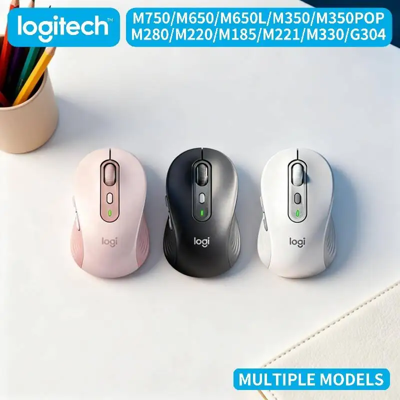 Logitech Wireless Mouse M750 M650 M650L M350 M350POP M280 M220 M185 M221 M330 For Business Use multiple models
Logitech Wireless Mouse M750 M650 M650L M350 M350POP M280 M220 M185 M221 M330 For Business Use multiple models