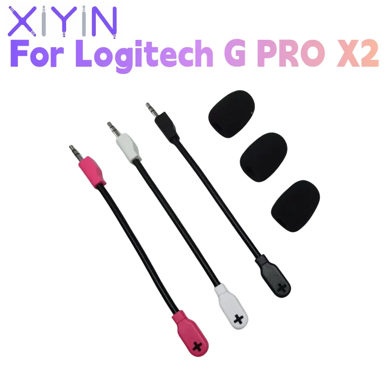 Replacement Plug and Play Microphones for Logitech G PRO X2 Wireless Game Headphones Professional Clear Noise Reduction
Replacement Plug and Play Microphones for Logitech G PRO X2 Wireless Game Headphones Professional Clear Noise Reduction