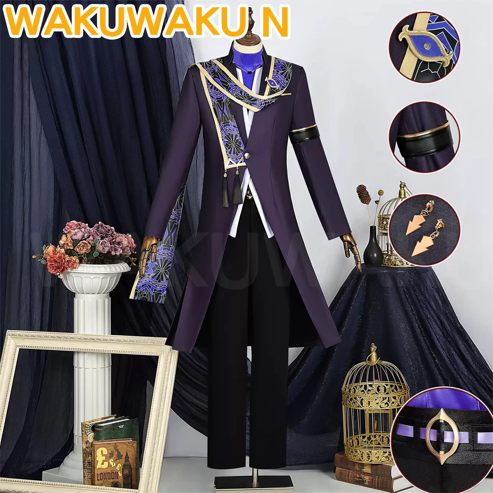 Cyno Косплей Костюм Игра Genshin Impact【S-2XL】WakuWaku-N Мужской повторный костюм праздника Cyno Sumeru Косплей Большие размеры 
Cyno Косплей Костюм Игра Genshin Impact【S-2XL】WakuWaku-N Мужской повторный костюм праздника Cyno Sumeru Косплей Большие размеры