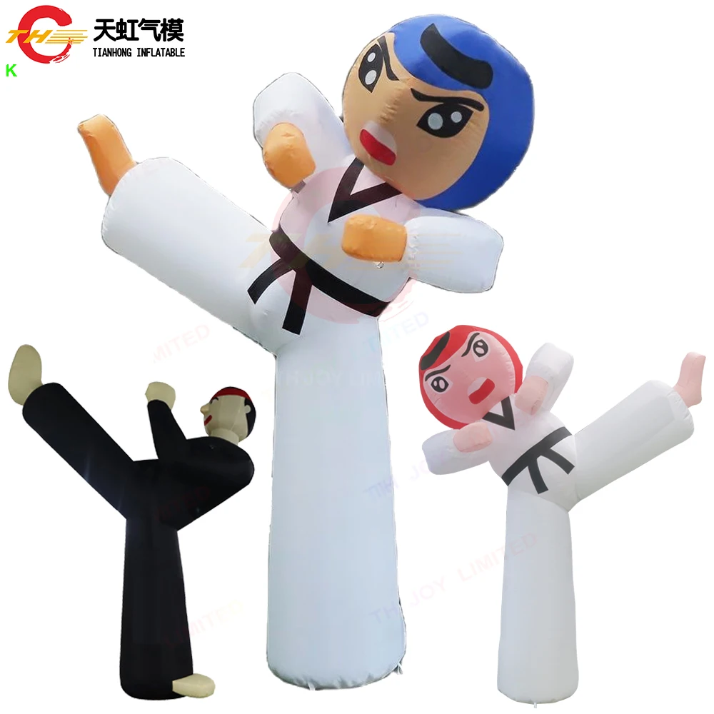2.5m/3m High White Inflatable Taekwondo Man Inflatable Boxing Player Man Replica Cartoon for Sale
2.5m/3m High White Inflatable Taekwondo Man Inflatable Boxing Player Man Replica Cartoon for Sale
