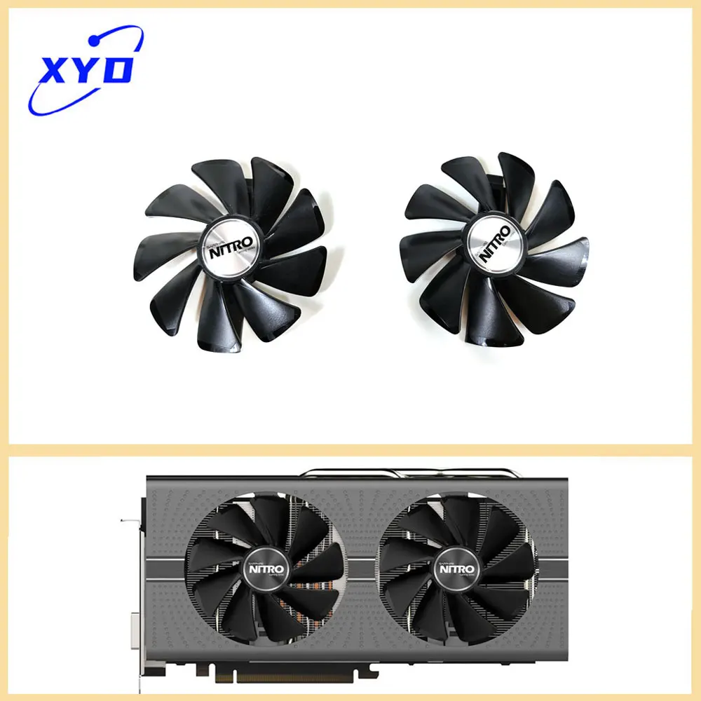 NEW 95MM 4PIN CF1015H12D for Sapphire Radeon RX 470 480 580 570 RX580 RX480 Graphics Card Fan RX580 570 GPU Cooler
NEW 95MM 4PIN CF1015H12D for Sapphire Radeon RX 470 480 580 570 RX580 RX480 Graphics Card Fan RX580 570 GPU Cooler