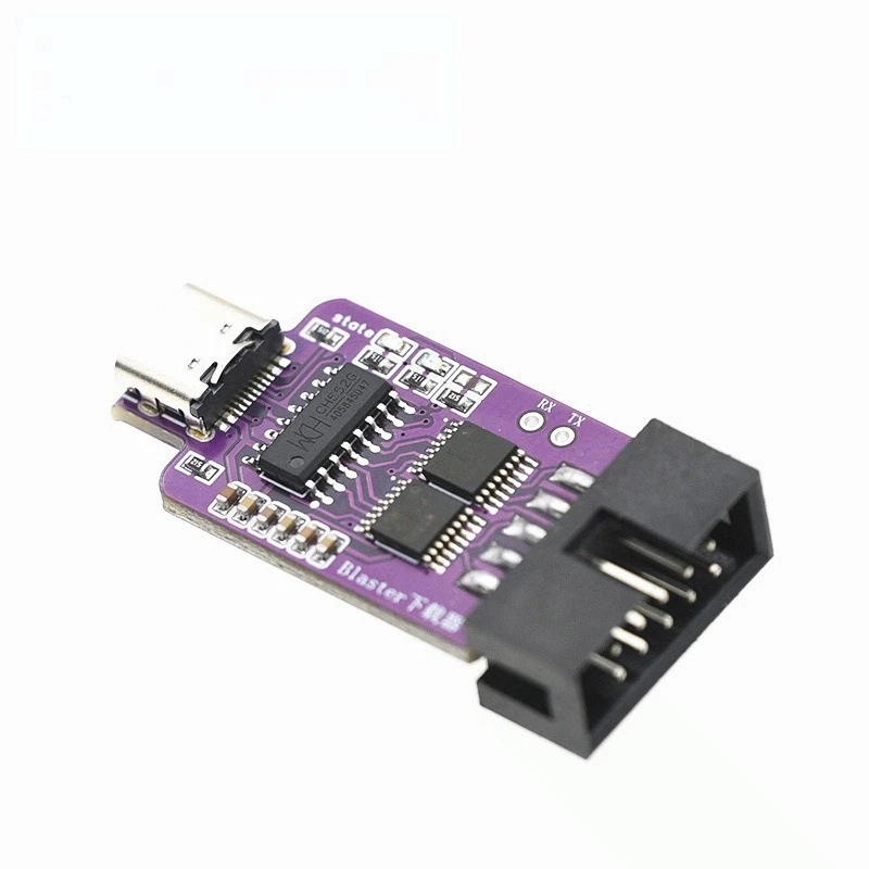 USB Blaster downloader (ALTERA CPLD/FPGA download cable) High speed, stable and non-heating
USB Blaster downloader (ALTERA CPLD/FPGA download cable) High speed, stable and non-heating