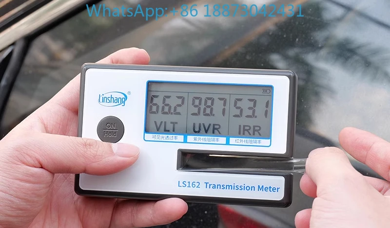 Solar film tester LS162 portable automobile glass insulation film tester LS160 film tester
Solar film tester LS162 portable automobile glass insulation film tester LS160 film tester