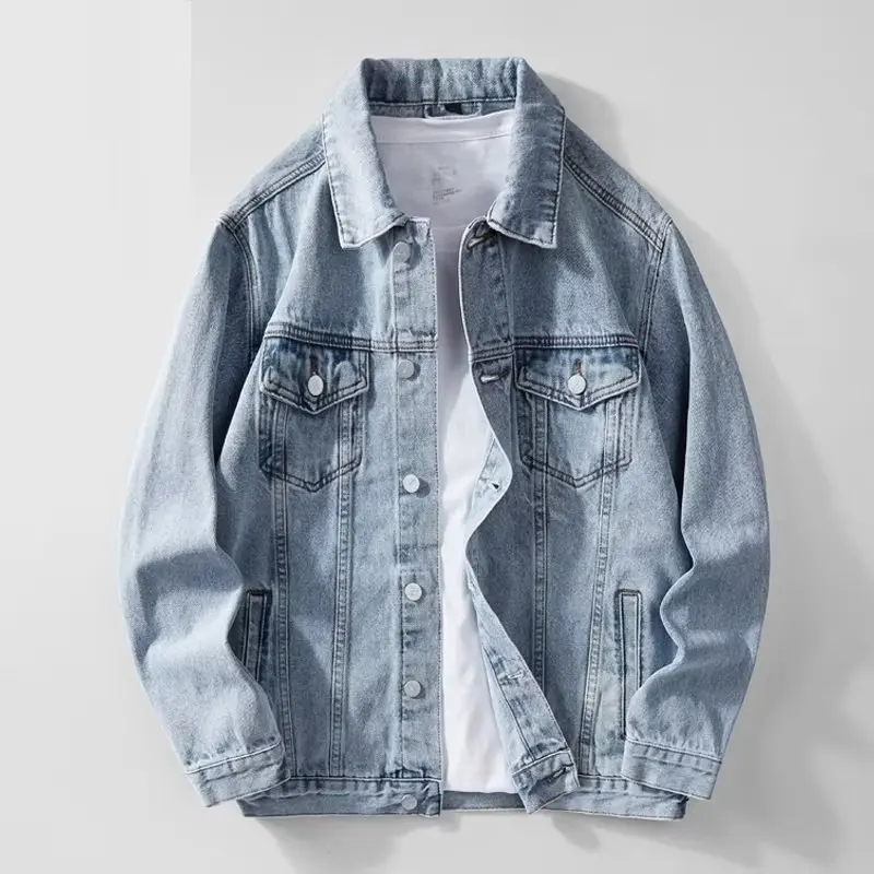 2024 Men's High Street Denim Jacket Autumn Casual Retro Versatile Washed Denim Jacket
2024 Men's High Street Denim Jacket Autumn Casual Retro Versatile Washed Denim Jacket
