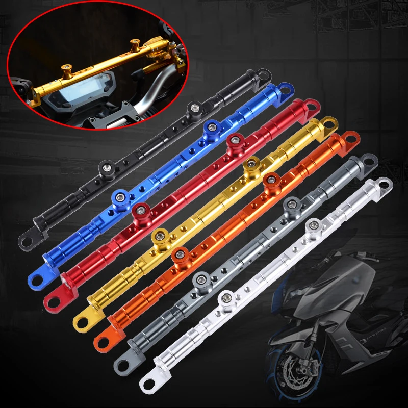 Motorcycle CNC Aluminum Alloy Mutifunctional Cross Bar Steering Balance Lever Fit For HONDA ADV350 Forza350 2014-2024 Universal
Motorcycle CNC Aluminum Alloy Mutifunctional Cross Bar Steering Balance Lever Fit For HONDA ADV350 Forza350 2014-2024 Universal