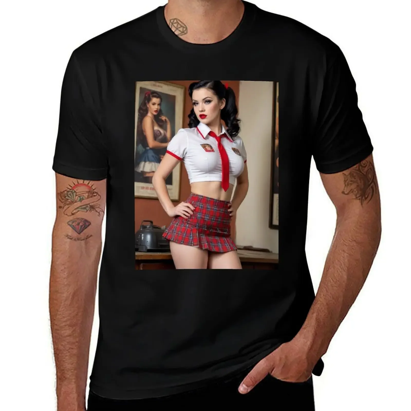 Vintage Asian Boarding School Girl Pin Up T-Shirt plain sweat hippie clothes shirts men
Vintage Asian Boarding School Girl Pin Up T-Shirt plain sweat hippie clothes shirts men