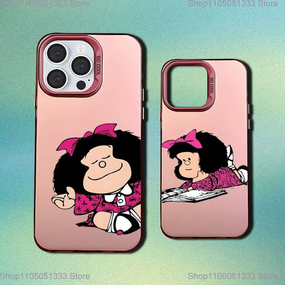 Cute M-Mafaldas Phone Case For iPhone 16,15,14,13,12,11,Mini,Pro,E,SE4,XS,MAX Pink Candy Matte Cover
Cute M-Mafaldas Phone Case For iPhone 16,15,14,13,12,11,Mini,Pro,E,SE4,XS,MAX Pink Candy Matte Cover