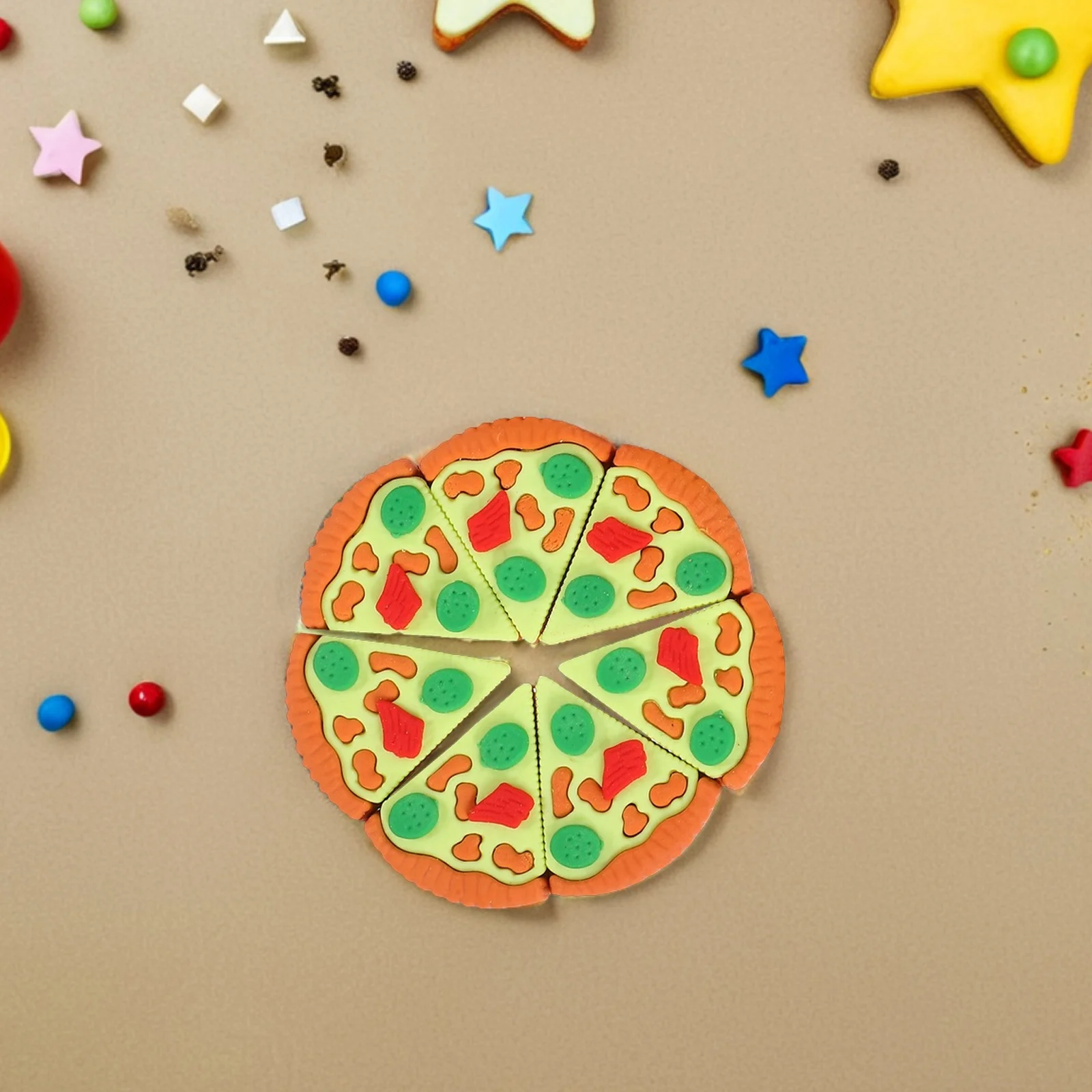 30 Pcs Stationery Triangle Pizza Eraser Student School Supplies for s Tpr Class Prizes Elementary
30 Pcs Stationery Triangle Pizza Eraser Student School Supplies for s Tpr Class Prizes Elementary