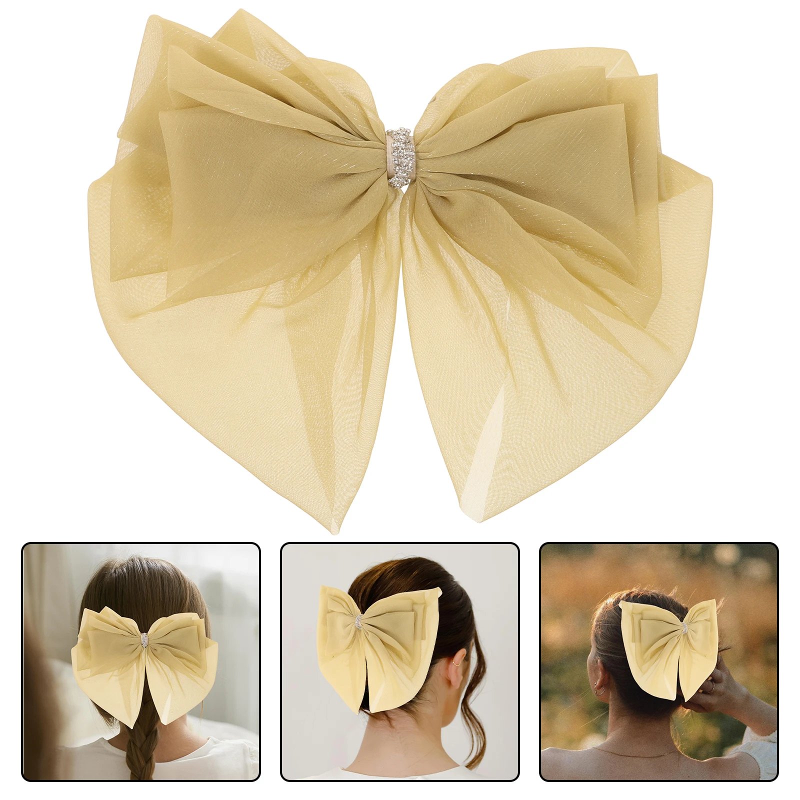 Spring Hair Clip Decoration Alligator Accessories Temperament Big Clips Cloth Barrette
Spring Hair Clip Decoration Alligator Accessories Temperament Big Clips Cloth Barrette