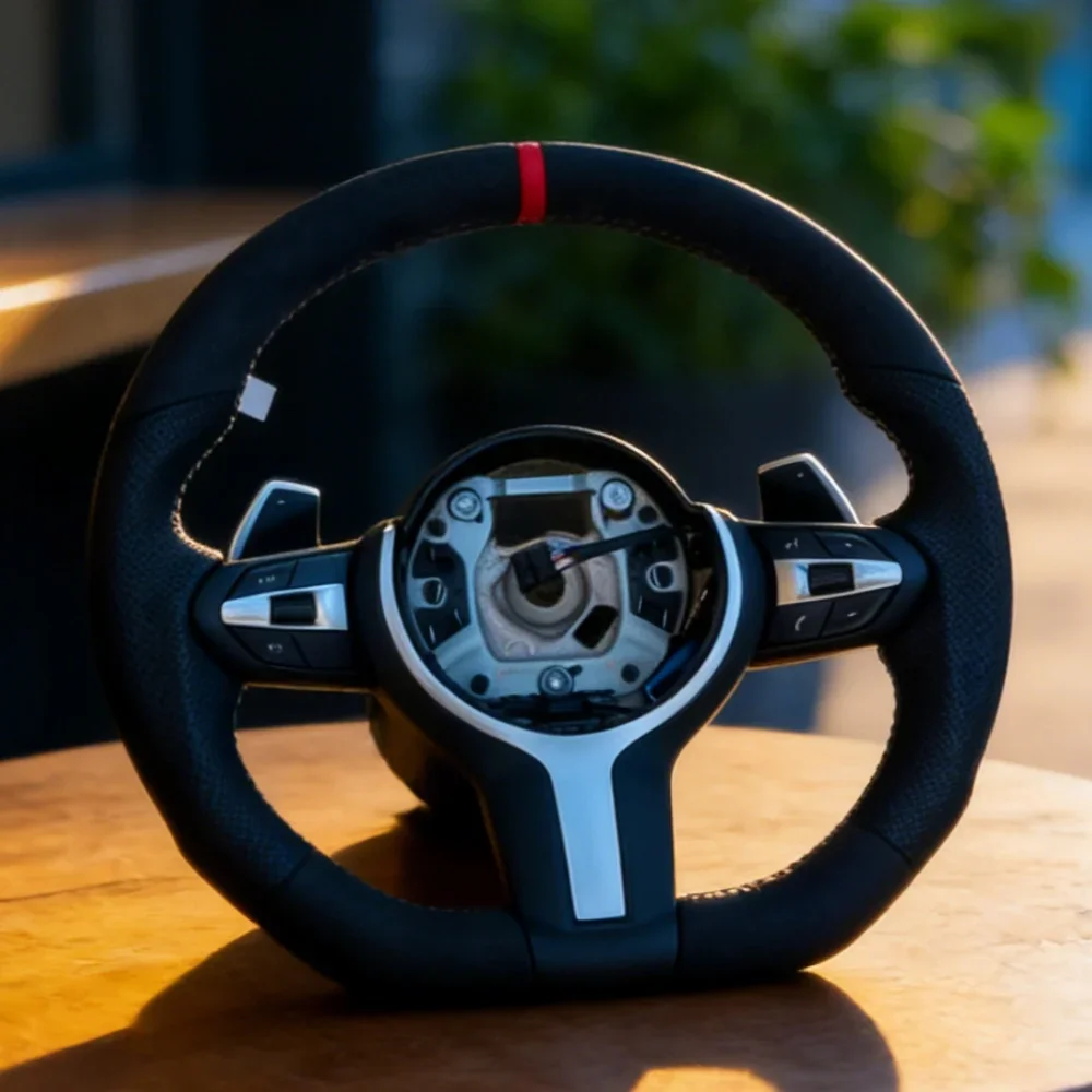 Modified Steering Wheel F10 F30 F31 F20 F25 F22 F36 F33 F80 F82 F11 F18 F01 F90 M Sport Suede Genuine Leather For BMW F32
Modified Steering Wheel F10 F30 F31 F20 F25 F22 F36 F33 F80 F82 F11 F18 F01 F90 M Sport Suede Genuine Leather For BMW F32