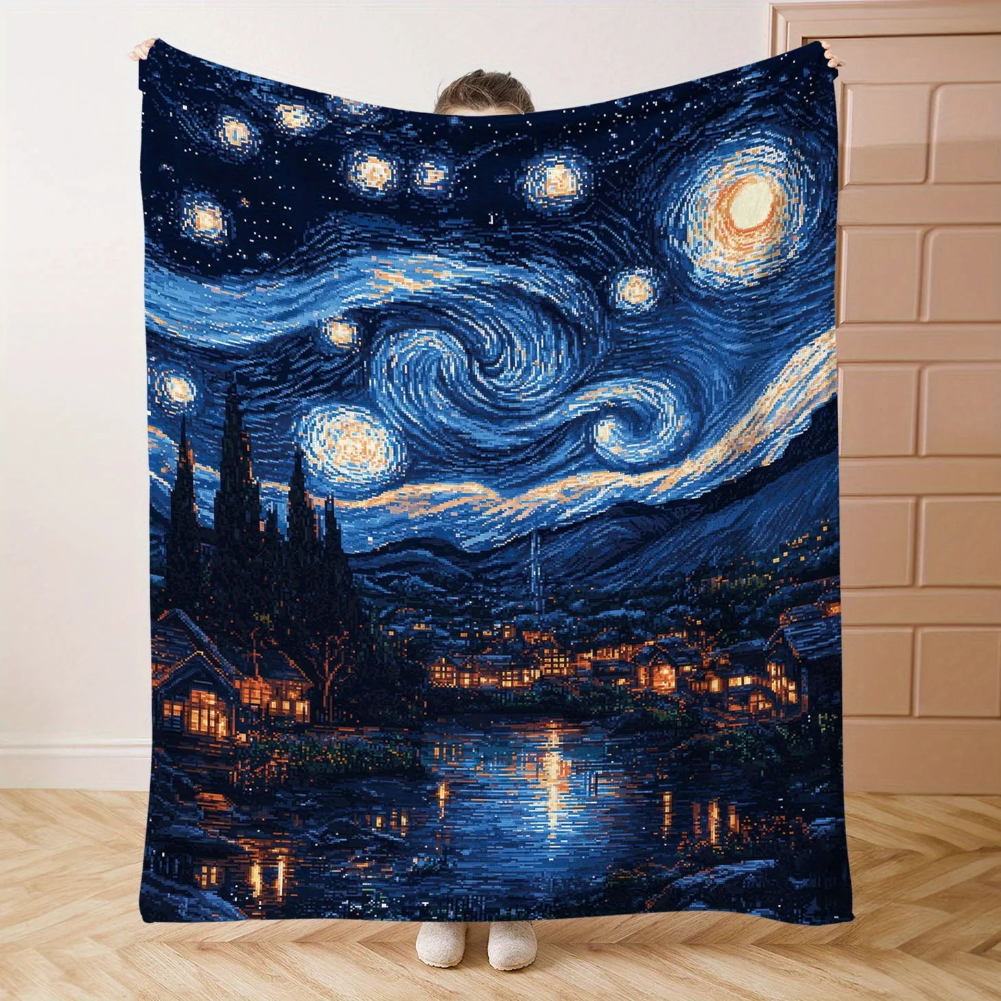 Фланелевое одеяло Starry Pixel Art — ультрамягкое покрывало для кровати/дивана/кемпинга, игровой подарок в стиле ретро с космическим дизайном, можно стирать в машине
Фланелевое одеяло Starry Pixel Art — ультрамягкое покрывало для кровати/дивана/кемпинга, игровой подарок в стиле ретро с космическим дизайном, можно стирать в машине