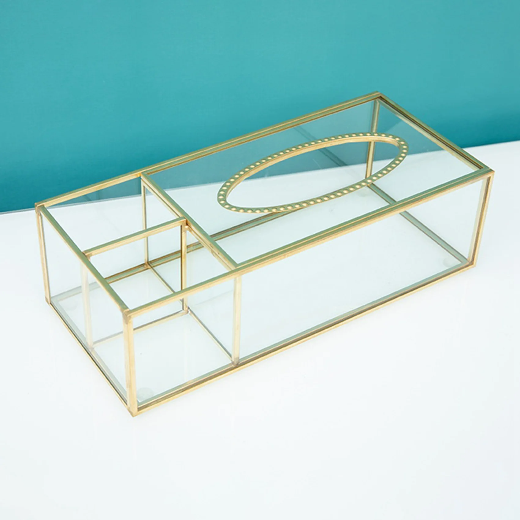 A71Z Gold Tissue Box Rectangular Clear Glass Paper Tissue Box for Home Tissue Dispenser Geometric Glass Tissue Box
A71Z Gold Tissue Box Rectangular Clear Glass Paper Tissue Box for Home Tissue Dispenser Geometric Glass Tissue Box
