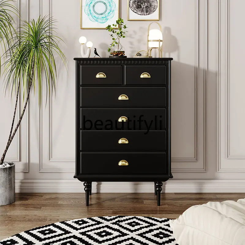 French six-chest cabinet, bedroom against the wall, storage cabinet, living room drawer cabinet, light luxury
French six-chest cabinet, bedroom against the wall, storage cabinet, living room drawer cabinet, light luxury