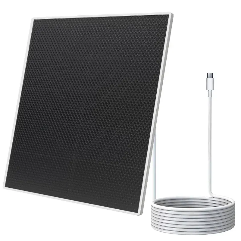 Upgraded Solar Battery Charger with Type-C/USB-C Charging Cable for iPhone Samsung Honor Xiaomi OnePlus Sony etc. at Outdoors.
Upgraded Solar Battery Charger with Type-C/USB-C Charging Cable for iPhone Samsung Honor Xiaomi OnePlus Sony etc. at Outdoors.