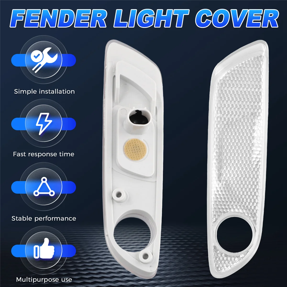 Durable Right Front Side Marker Fender Light Cover for Rolls Royce Ghost RR4
Durable Right Front Side Marker Fender Light Cover for Rolls Royce Ghost RR4