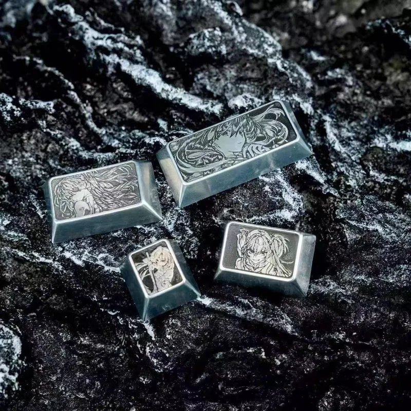 MiFuny Custom Anime Keycaps Broken Wave Zinc Alloy 1/1.5/2.25U Key Caps Engraved Artisan Keycap for Mechanical Keyboard Gifts
MiFuny Custom Anime Keycaps Broken Wave Zinc Alloy 1/1.5/2.25U Key Caps Engraved Artisan Keycap for Mechanical Keyboard Gifts