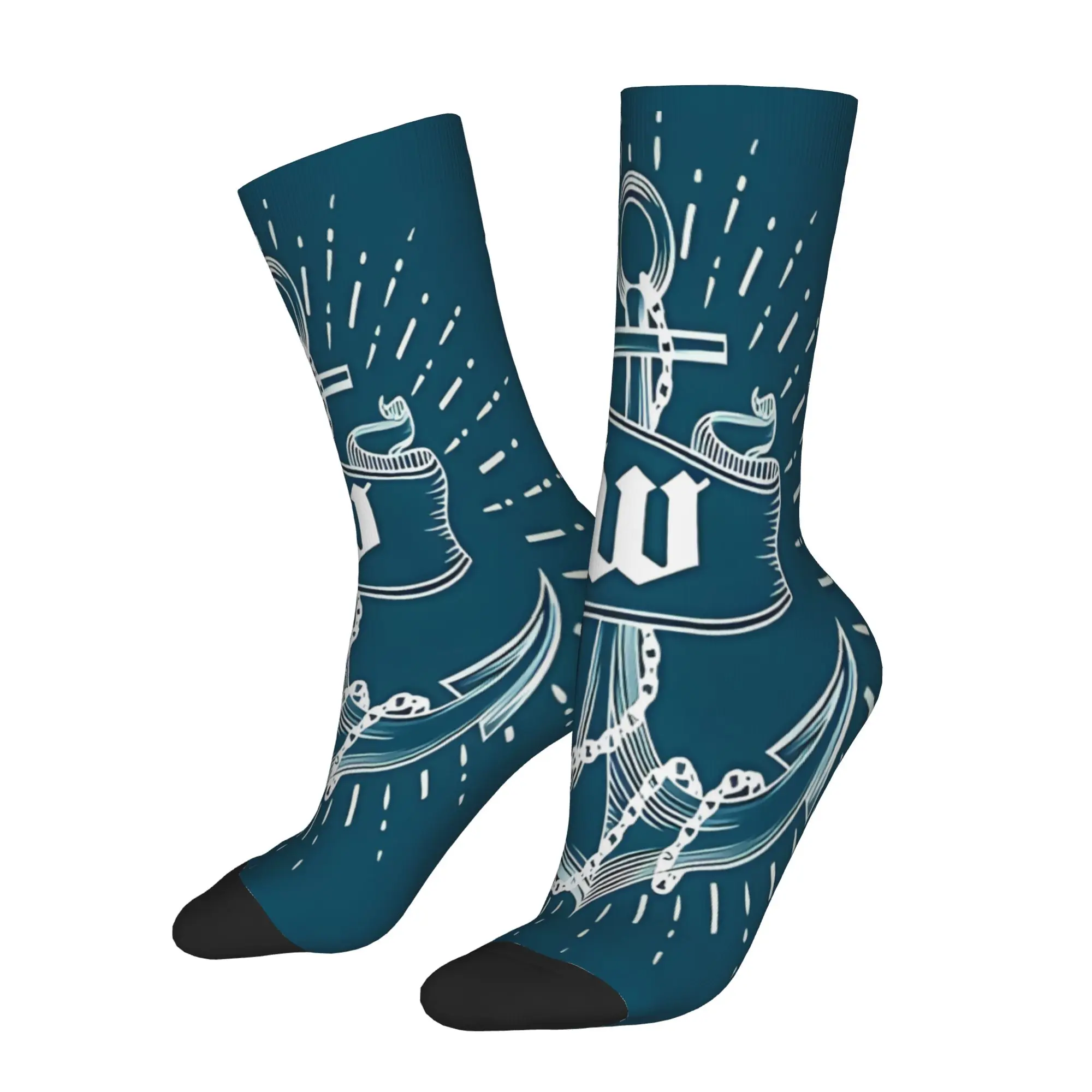 1 Pair Funny Sock Anchor Cool W Wanker Rock Seamless Pattern Printed Men Crew Socks Novelty Men's Socks
1 Pair Funny Sock Anchor Cool W Wanker Rock Seamless Pattern Printed Men Crew Socks Novelty Men's Socks