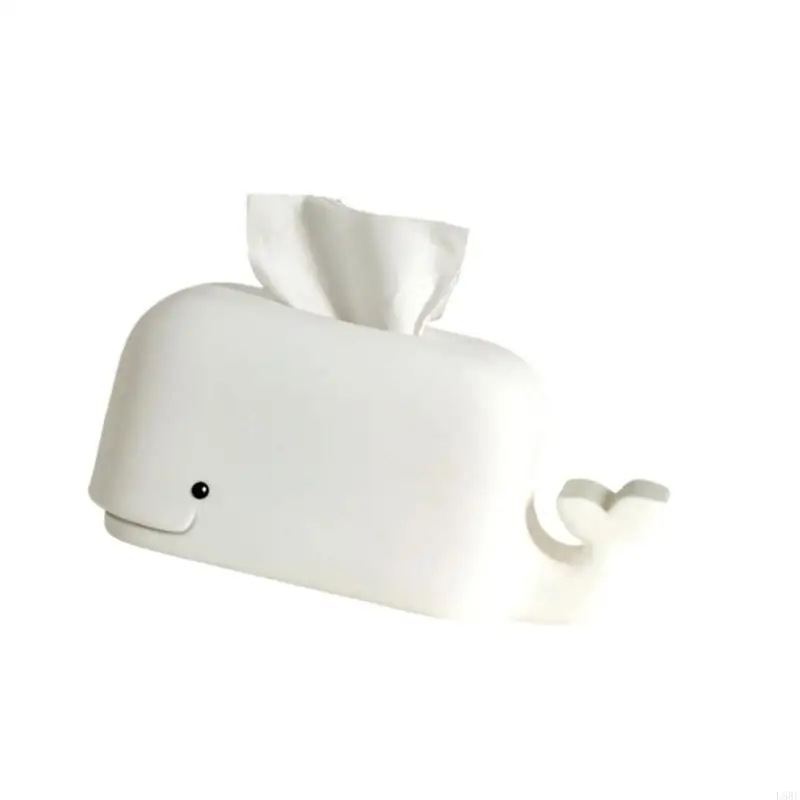 Playful Whale Shaped Tissue Box Cover Silicone Waterproof Paper Towel Holder L5BE
Playful Whale Shaped Tissue Box Cover Silicone Waterproof Paper Towel Holder L5BE