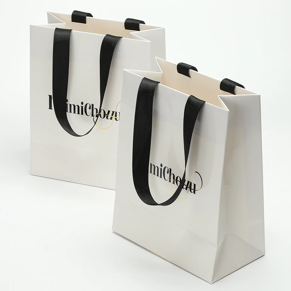 Fancy Custom Printed Boutique Paper Bags Wholesale Small Jewelry Gift Bag With Ribbon Handles
Fancy Custom Printed Boutique Paper Bags Wholesale Small Jewelry Gift Bag With Ribbon Handles