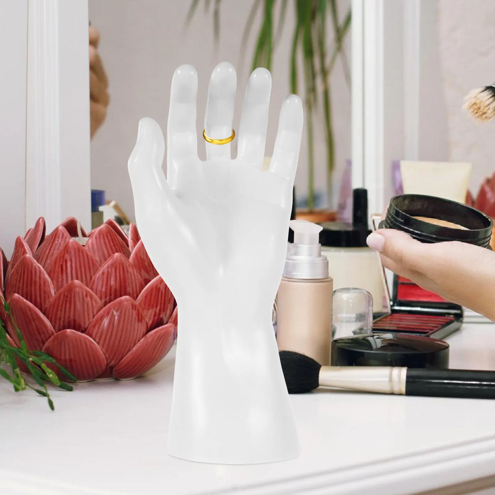 Semi-Grip Male Hand Jewelry Holder PVC Ring Stand Realistic Mannequin Hand for Watches Rings Jewelry Organizer Display Rack
Semi-Grip Male Hand Jewelry Holder PVC Ring Stand Realistic Mannequin Hand for Watches Rings Jewelry Organizer Display Rack